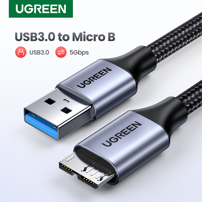 UGREEN Micro B Cáp USB 3.0 3A  - đánh giá và giá Samsung Ssd