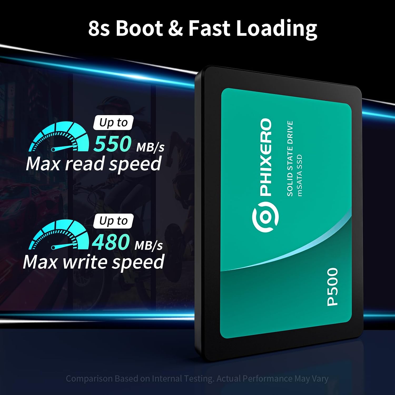 PHIXERO SSD SATAIII 128G/256G/ - đánh giá và giá Ssd 500Gb