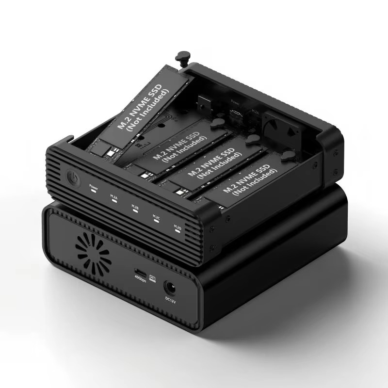 Aluminum M2 4-Bay USB4 Externa - đánh giá và giá External Ssd