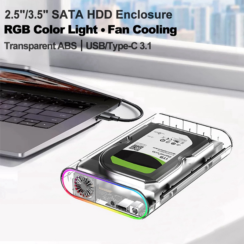 3.5IN HDD/SSD Enclosure Transp - đánh giá và giá External Ssd