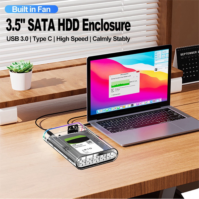 3.5IN HDD/SSD Enclosure Transp - đánh giá và giá External Ssd