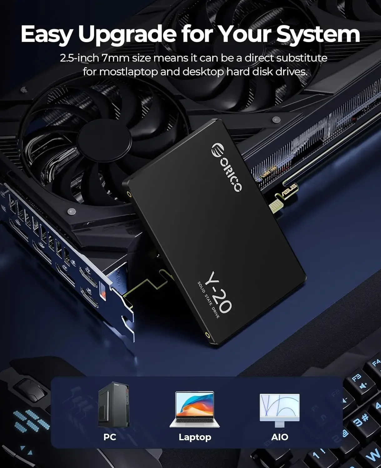 ORICO SATA III SSD 2.5” Intern - đánh giá và giá Ssd 500Gb