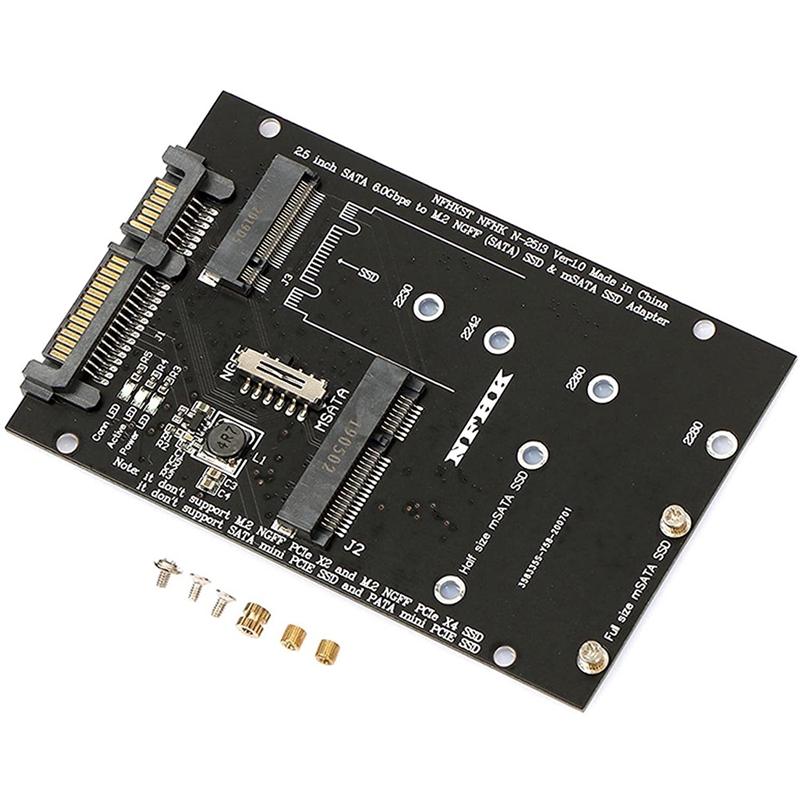 M.2 NGFF MSATA SSD to 2.5 Inch - đánh giá và giá Sata Ssd