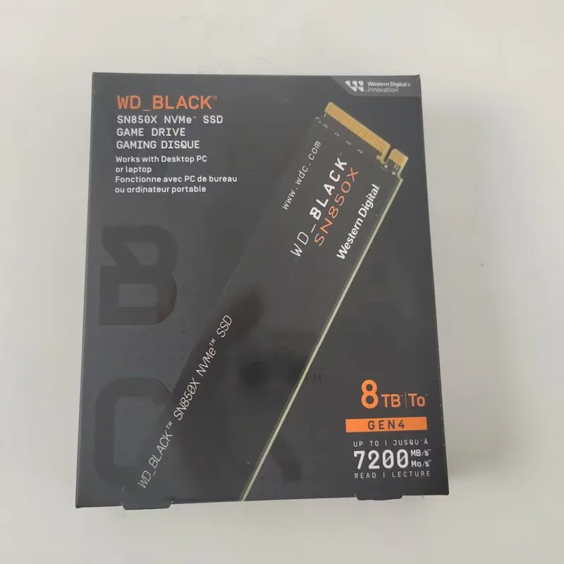 New WD_BLACK SN850X 8TB NVMe S - đánh giá và giá Nvme Ssd